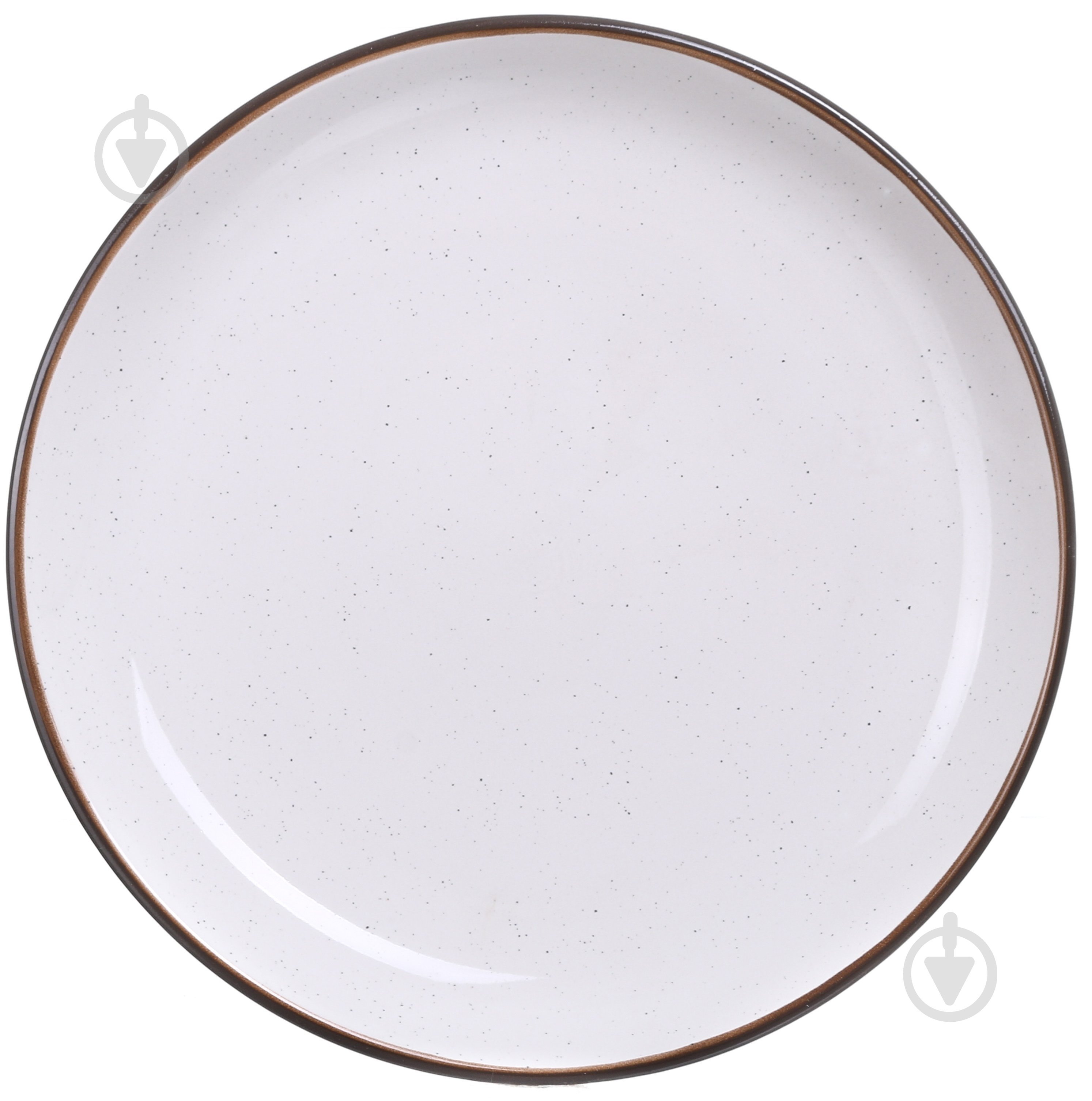 Тарілка обідня Bella Vita Riviera White 20 см - фото 1