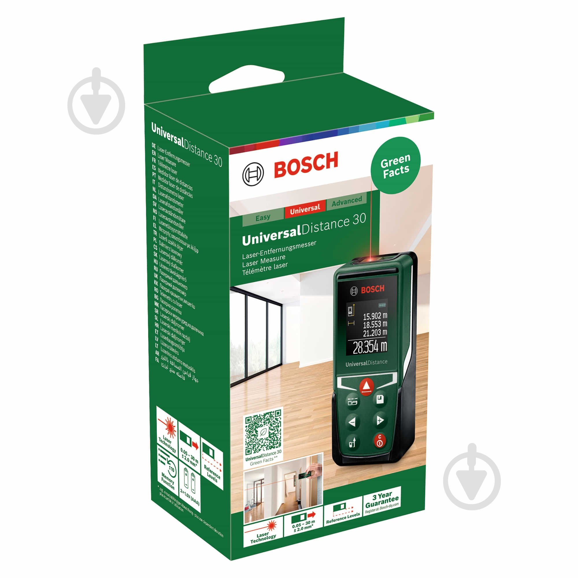 Далекомір лазерний Bosch PLR 25 New 0603672521 - фото 2
