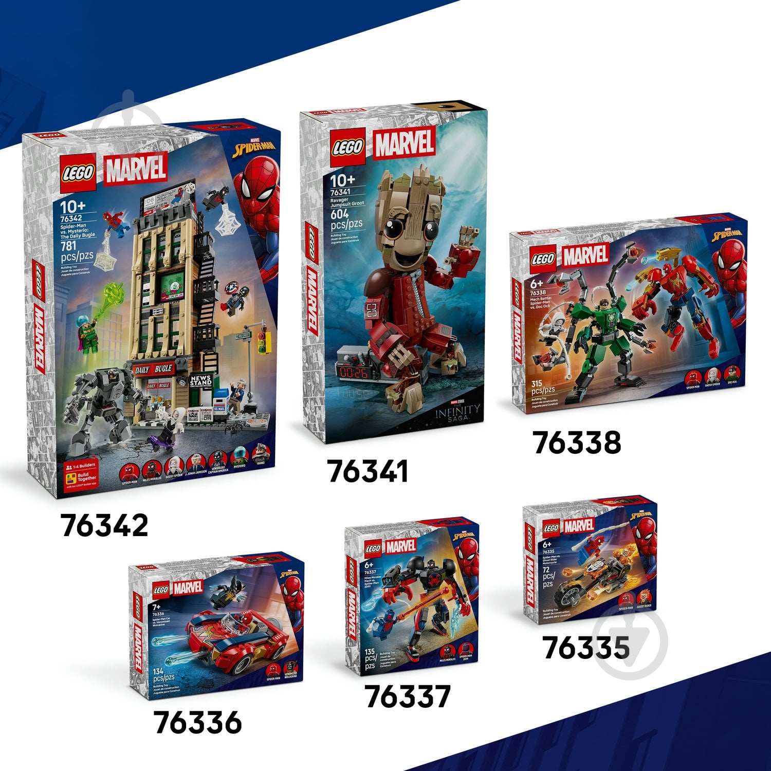 ᐉ Конструктор LEGO Super Heroes Marvel Легендарна битва: Людина