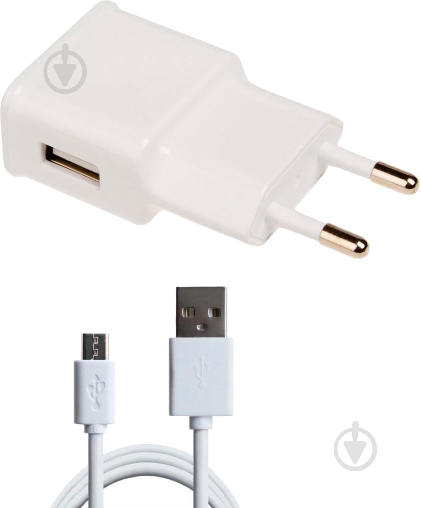 Зарядное устройство Grand-X CH-765UMW + cable USB - фото 1 Зарядное устройство Grand-X CH-765UMW + cable USB - фото 1
