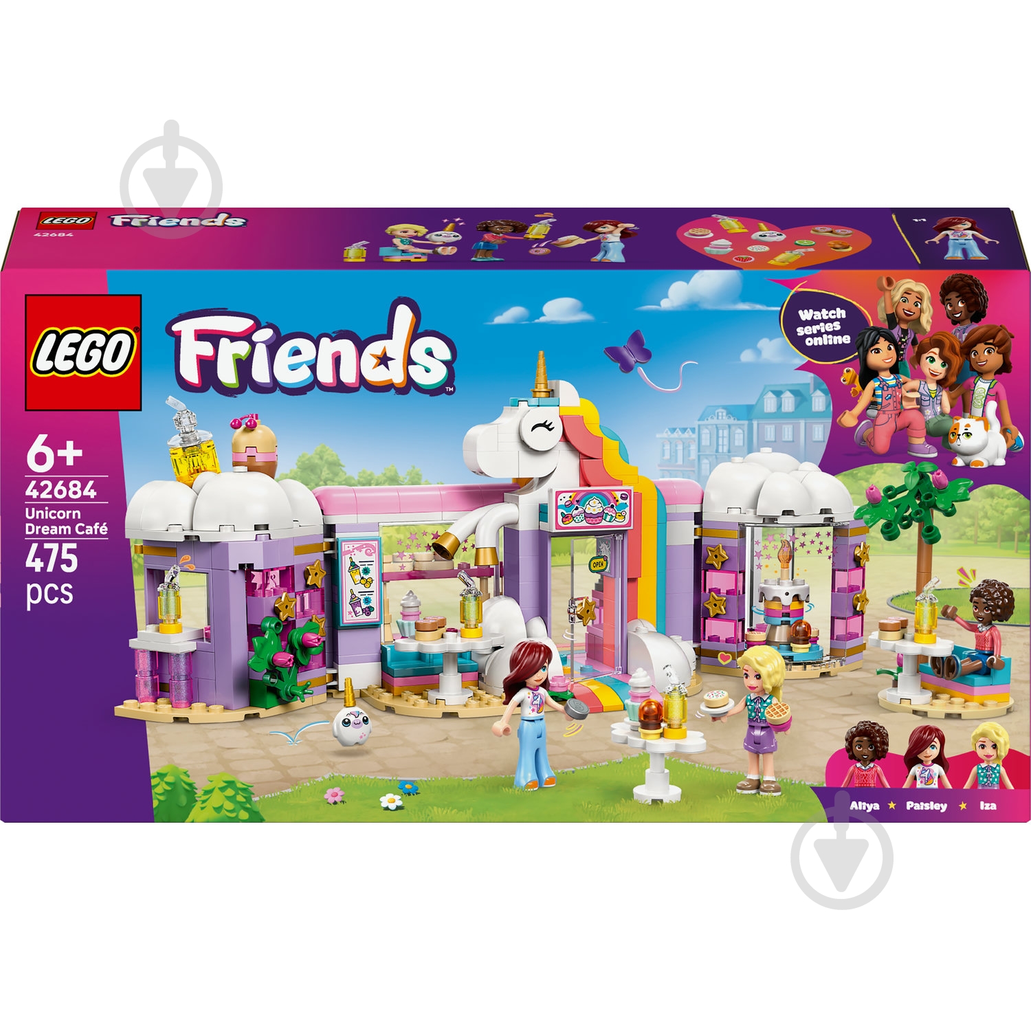 ᐉ Конструктор LEGO Friends Кав'ярня мрій єдинорога 42684 • Краща