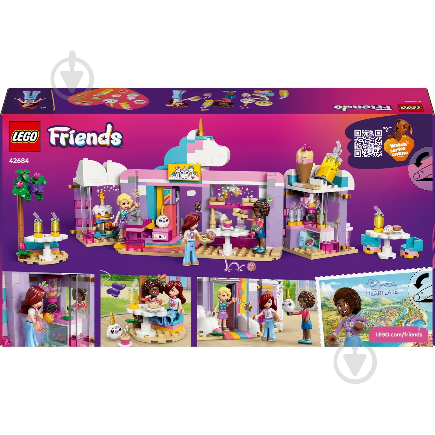 ᐉ Конструктор LEGO Friends Кав'ярня мрій єдинорога 42684 • Краща