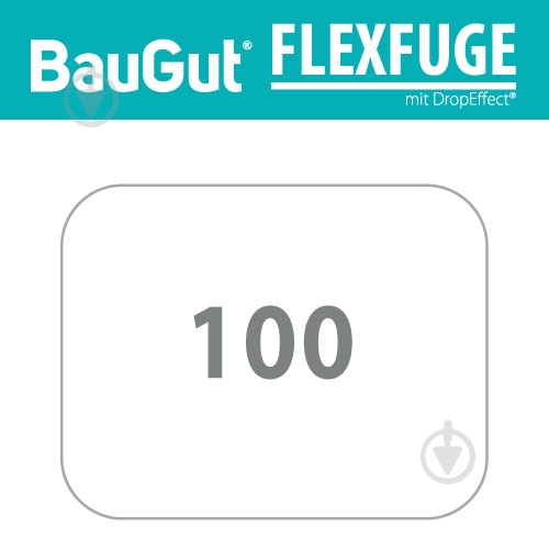 Затирка для плитки BauGut FLEXFUGE 100 5 кг белый - фото 2