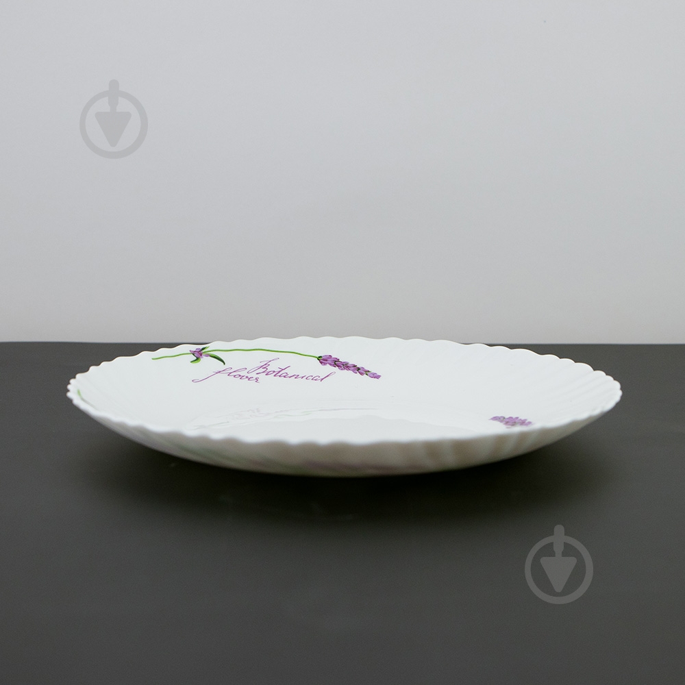 Тарелка обеденная Vittora Лаванда Wave 220 мм V-220L - фото 2