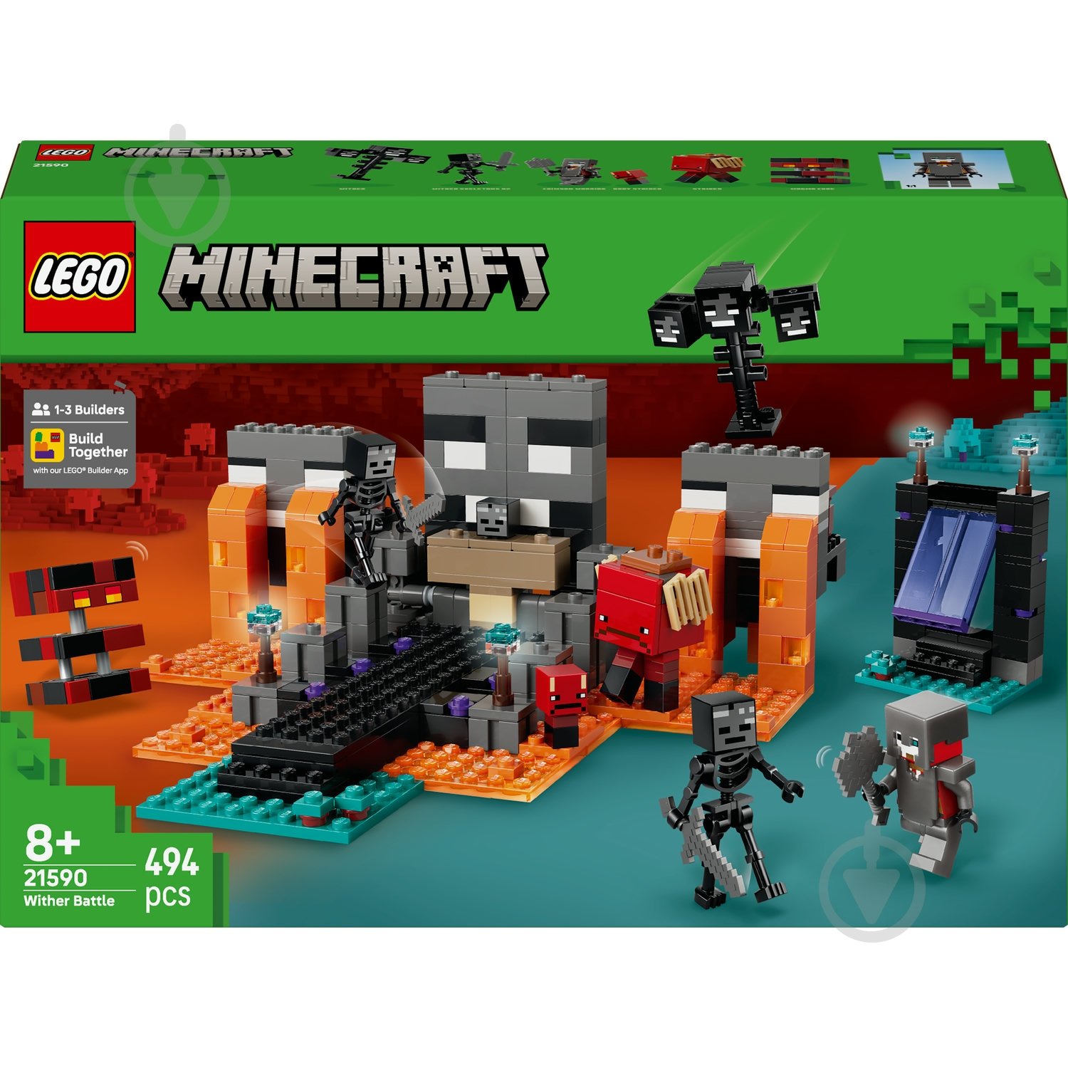 Конструктор LEGO Minecraft Битва за Визер 21590 - фото 1