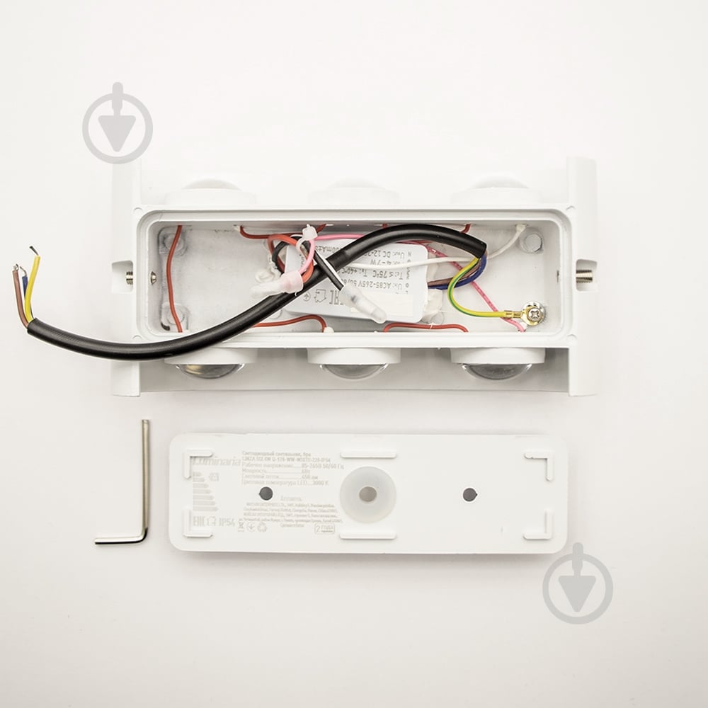 Светильник настенный Luminaria LED бра 6 Вт белый LINZA 6W WHITE - фото 10