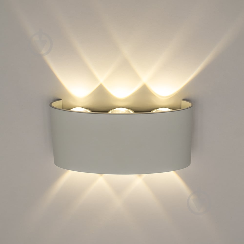 Светильник настенный Luminaria LED бра 6 Вт белый LINZA 6W WHITE - фото 2