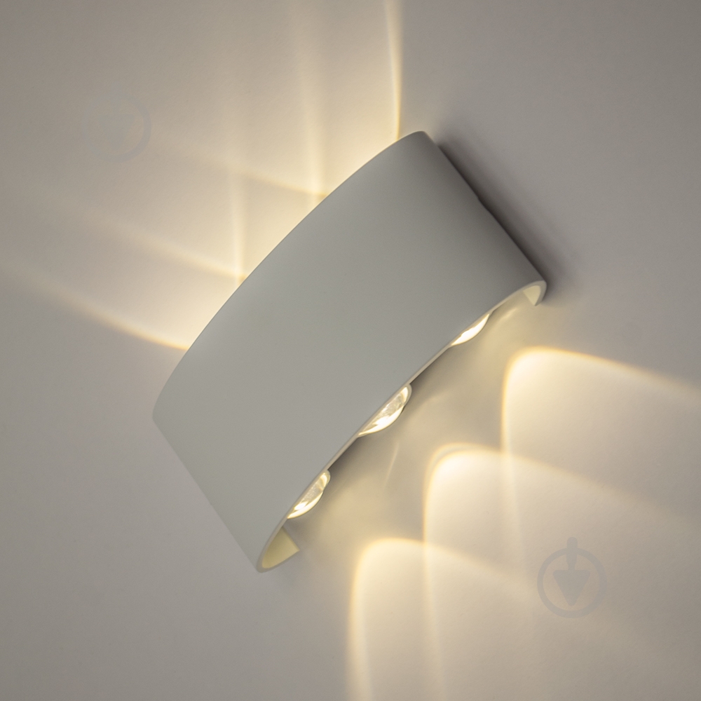 Светильник настенный Luminaria LED бра 6 Вт белый LINZA 6W WHITE - фото 4