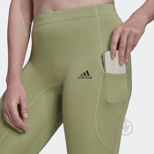 Тайтсы Adidas HD7056 р. S зеленый - фото 4 Тайтсы Adidas HD7056 р. S зеленый - фото 4