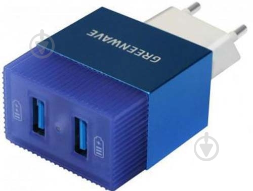 Зарядний пристрій Greenwave CH-TC-224L blue - фото 3