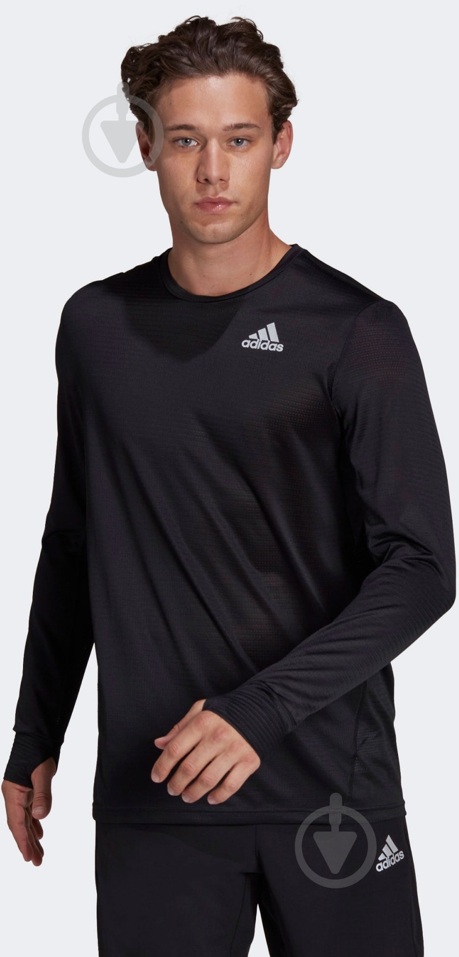 Футболка Adidas H58590 р.L черный - фото 1