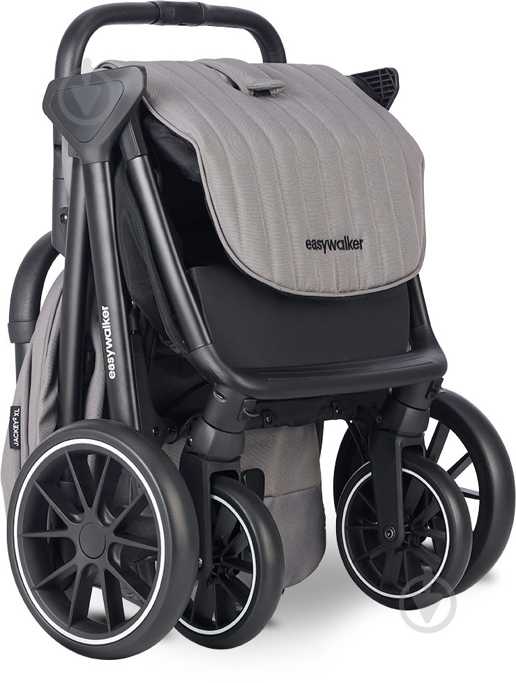 Коляска прогулочная Easywalker Jackey2 XL Pebble Grey - фото 7