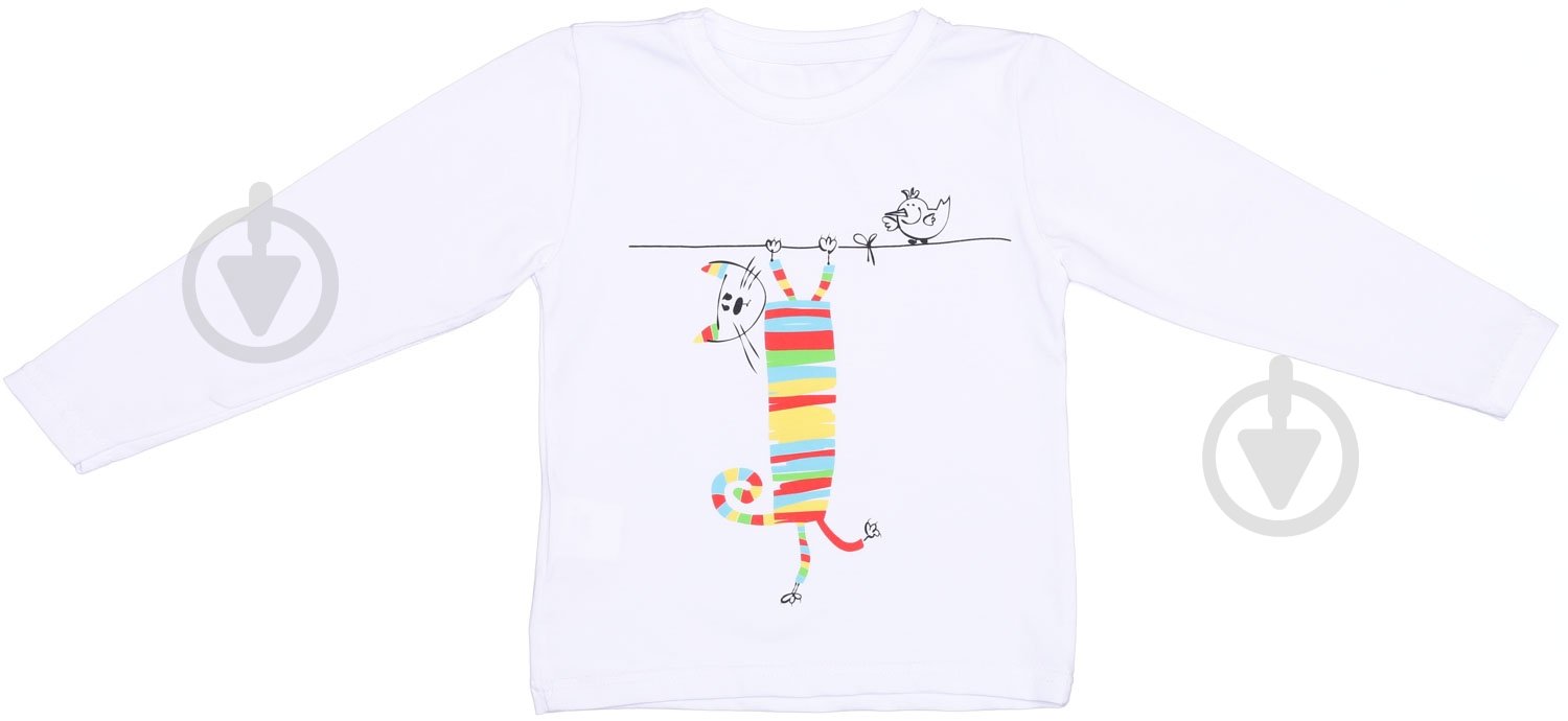 Реглан для девочки Luna Kids р.116 белый - фото 2 Реглан для девочки Luna Kids р.116 белый - фото 2