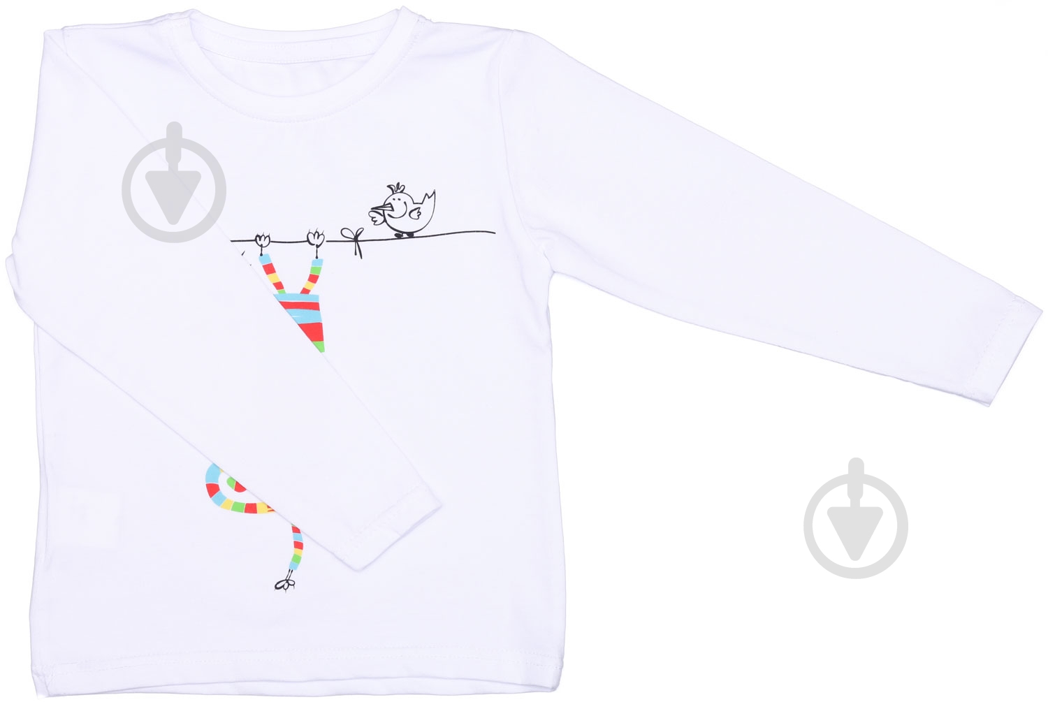 Реглан для девочки Luna Kids р.116 белый - фото 1 Реглан для девочки Luna Kids р.116 белый - фото 1