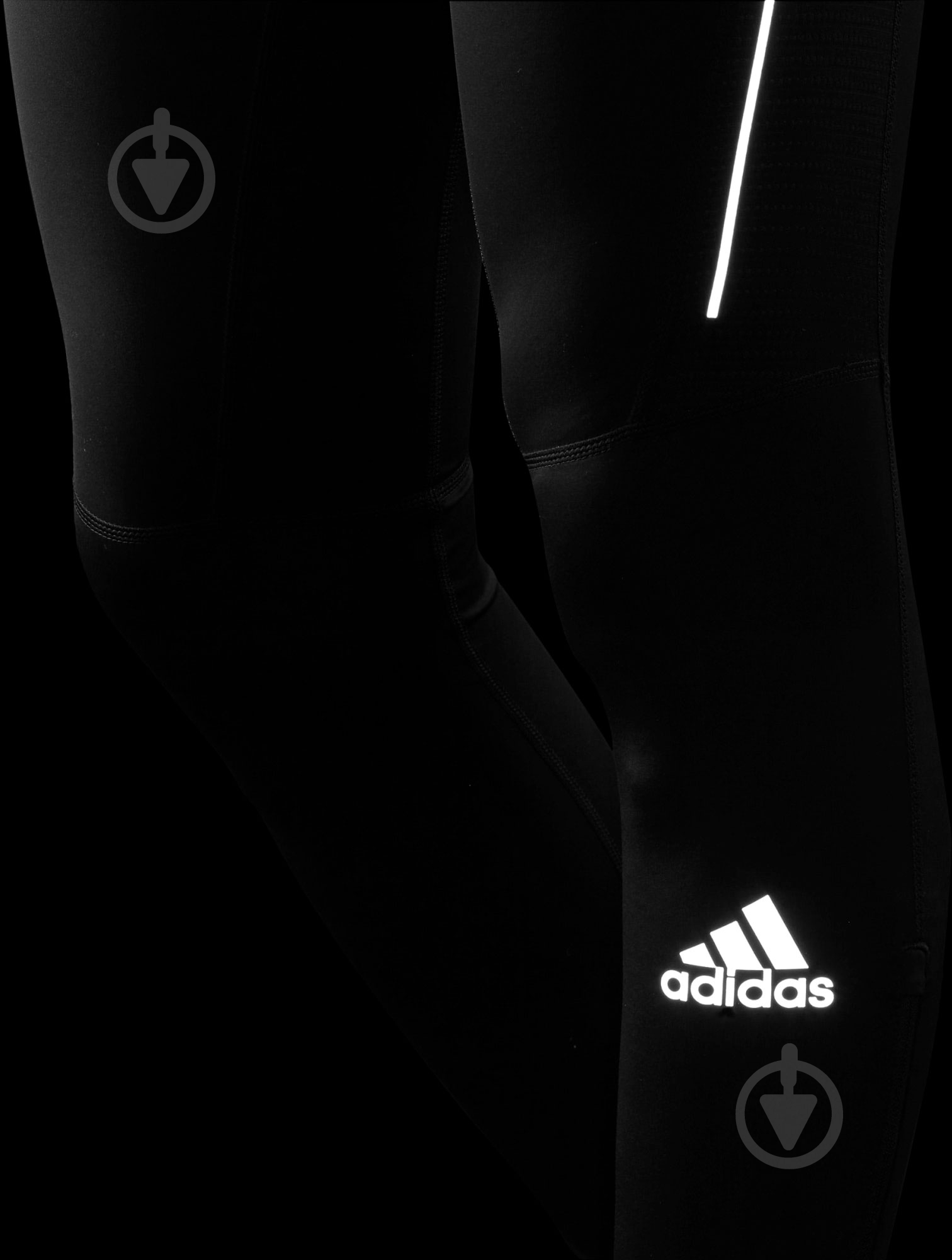 Тайтсы Adidas H58595 р. S синий - фото 5