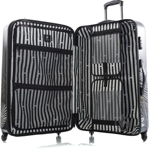 Чемодан Heys Oasis (L) 132 л черный с рисунком 13113-3194-30 - фото 4 Чемодан Heys Oasis (L) 132 л черный с рисунком 13113-3194-30 - фото 4