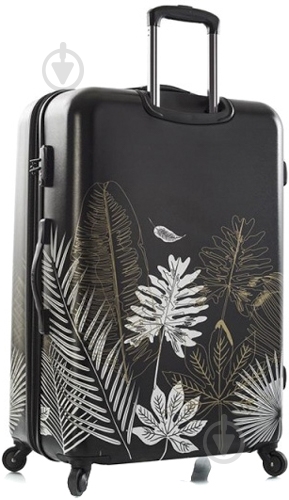 Чемодан Heys Oasis (L) 132 л черный с рисунком 13113-3194-30 - фото 2 Чемодан Heys Oasis (L) 132 л черный с рисунком 13113-3194-30 - фото 2