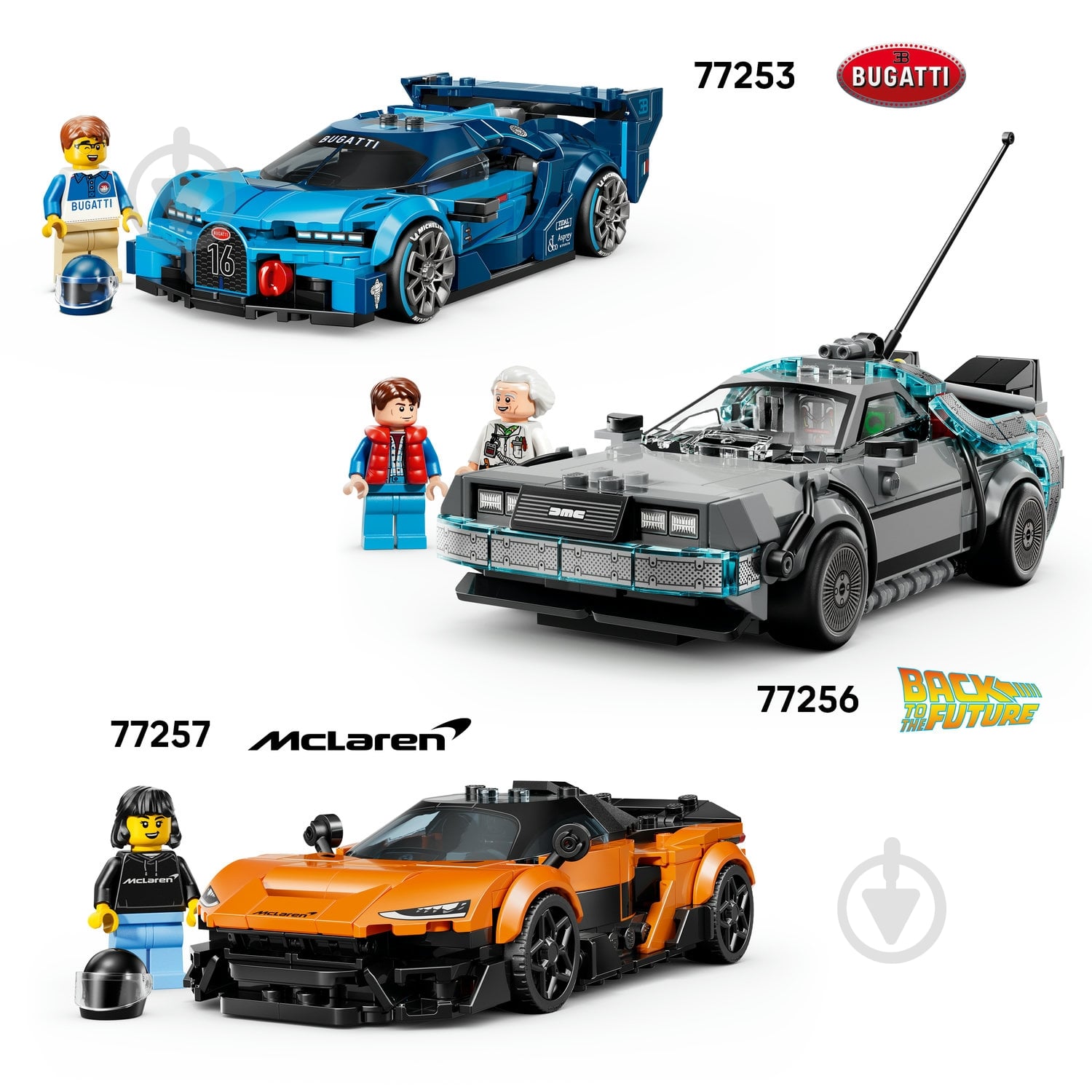 ᐉ Конструктор LEGO Speed Champions Спортивный автомобиль Ferrari