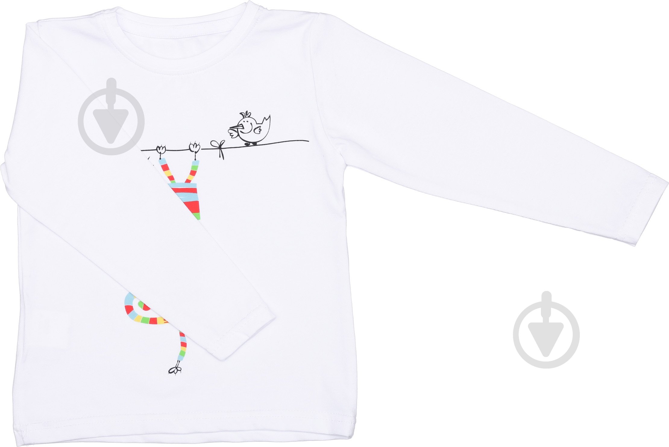 Реглан для девочки Luna Kids р.134 белый - фото 1