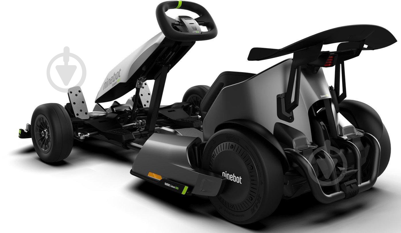 Електрокарт Segway-Ninebot GoKart PRO сіро-зелений (AA.04.01.02.0023) - фото 4