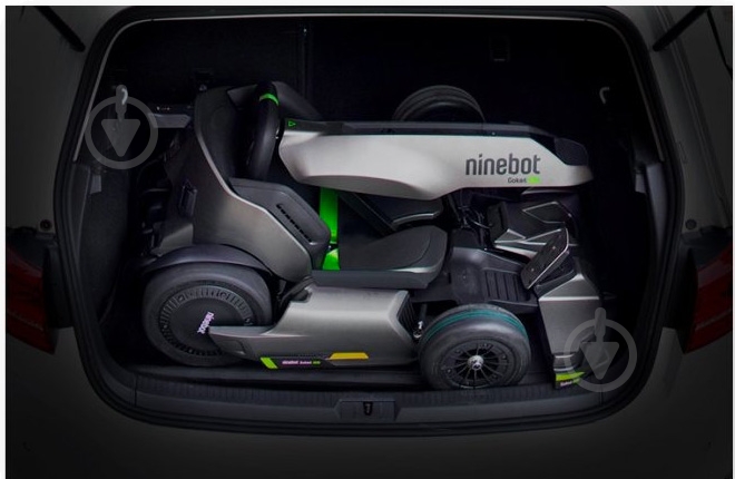 Електрокарт Segway-Ninebot GoKart PRO сіро-зелений (AA.04.01.02.0023) - фото 7