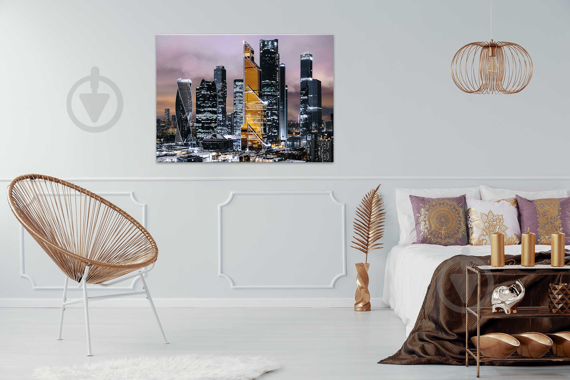 Картина Небоскреб 113x85 см Styler CA-12200 - фото 2 Картина Небоскреб 113x85 см Styler CA-12200 - фото 2