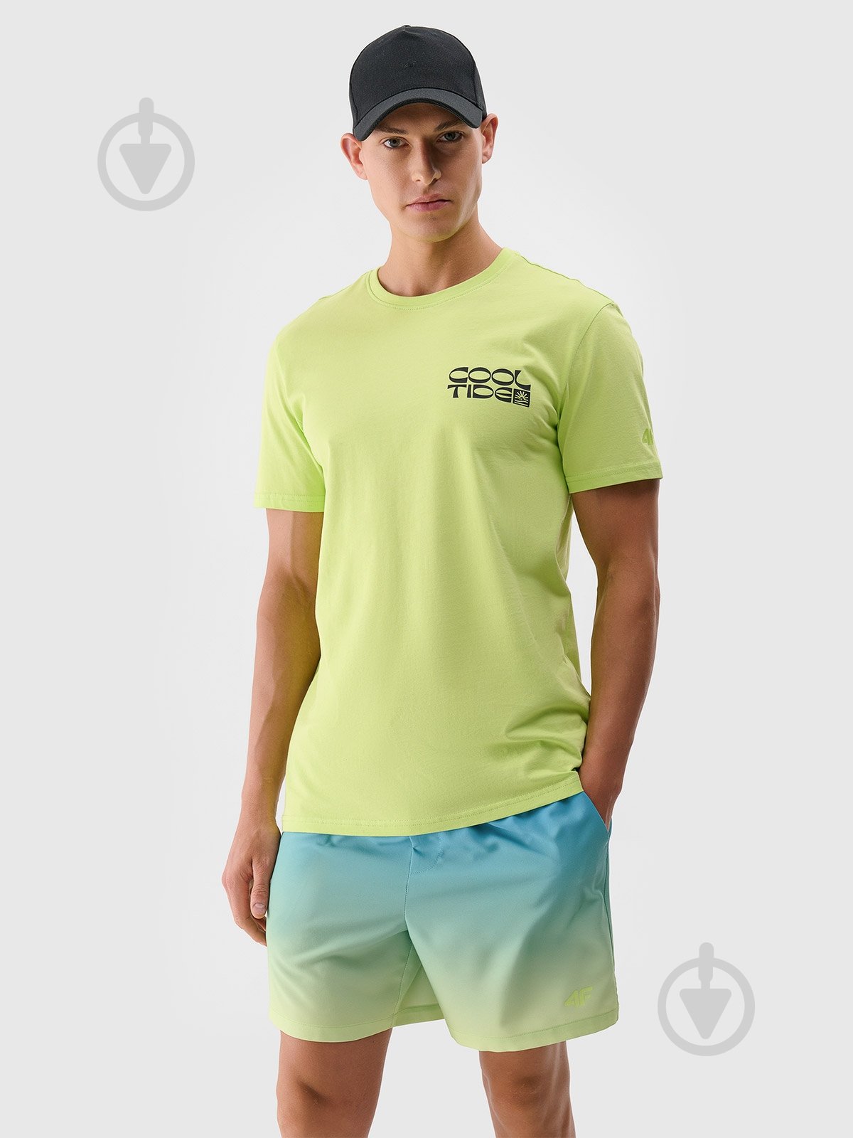 Футболка 4F 4FWSS25TTSHM1984-45S р.XL желтый - фото 1 Футболка 4F 4FWSS25TTSHM1984-45S р.XL желтый - фото 1