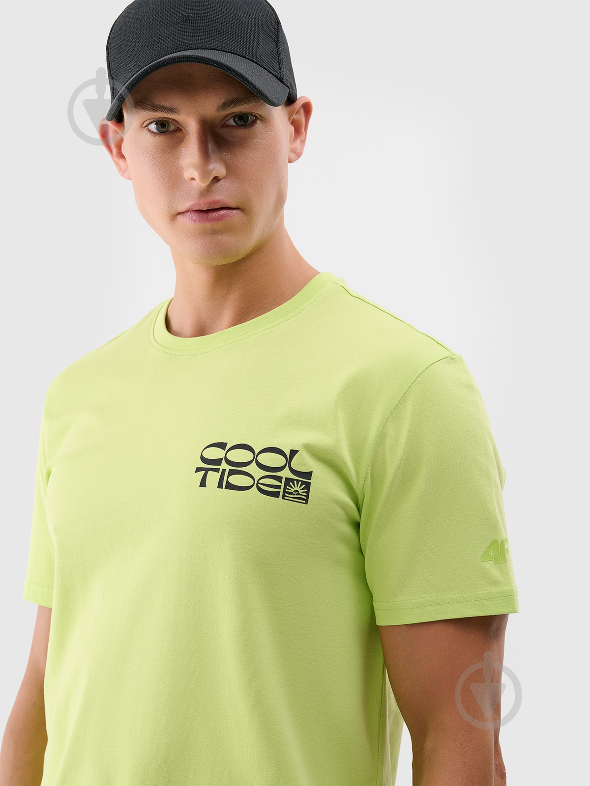 Футболка 4F 4FWSS25TTSHM1984-45S р.XL желтый - фото 2 Футболка 4F 4FWSS25TTSHM1984-45S р.XL желтый - фото 2