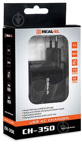 Зарядное устройство Real-el CH-350 - фото 6 Зарядное устройство Real-el CH-350 - фото 6