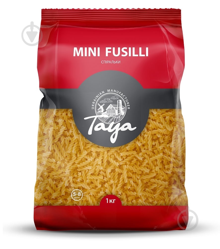 Макароны Тая Спиралька Экстра Спиралька Екстра 1 кг 1000 г - фото 2 Макароны Тая Спиралька Экстра Спиралька Екстра 1 кг 1000 г - фото 2