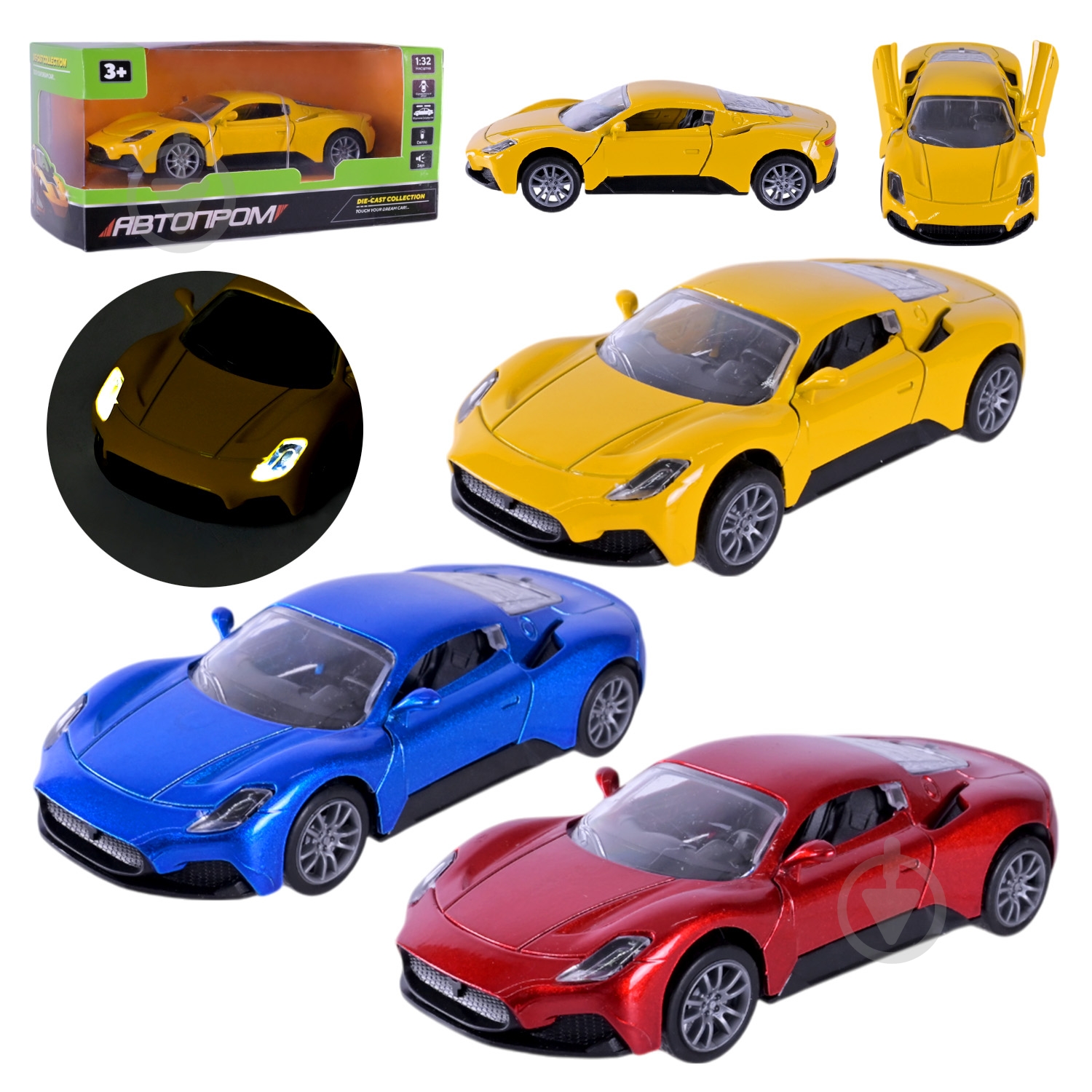 Машинка Автопром 1:32 AP74201 - фото 1