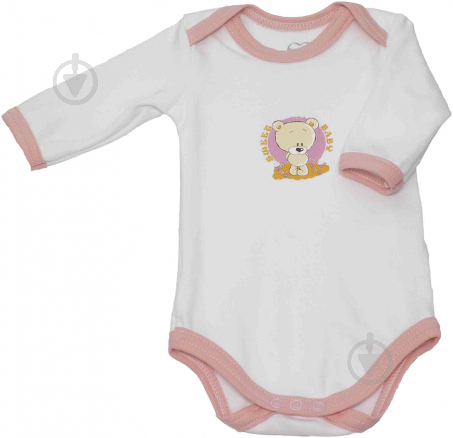 Боди Sweet baby Кроха лодочка р.56 белый с рисунком 012.548.1р - фото 1