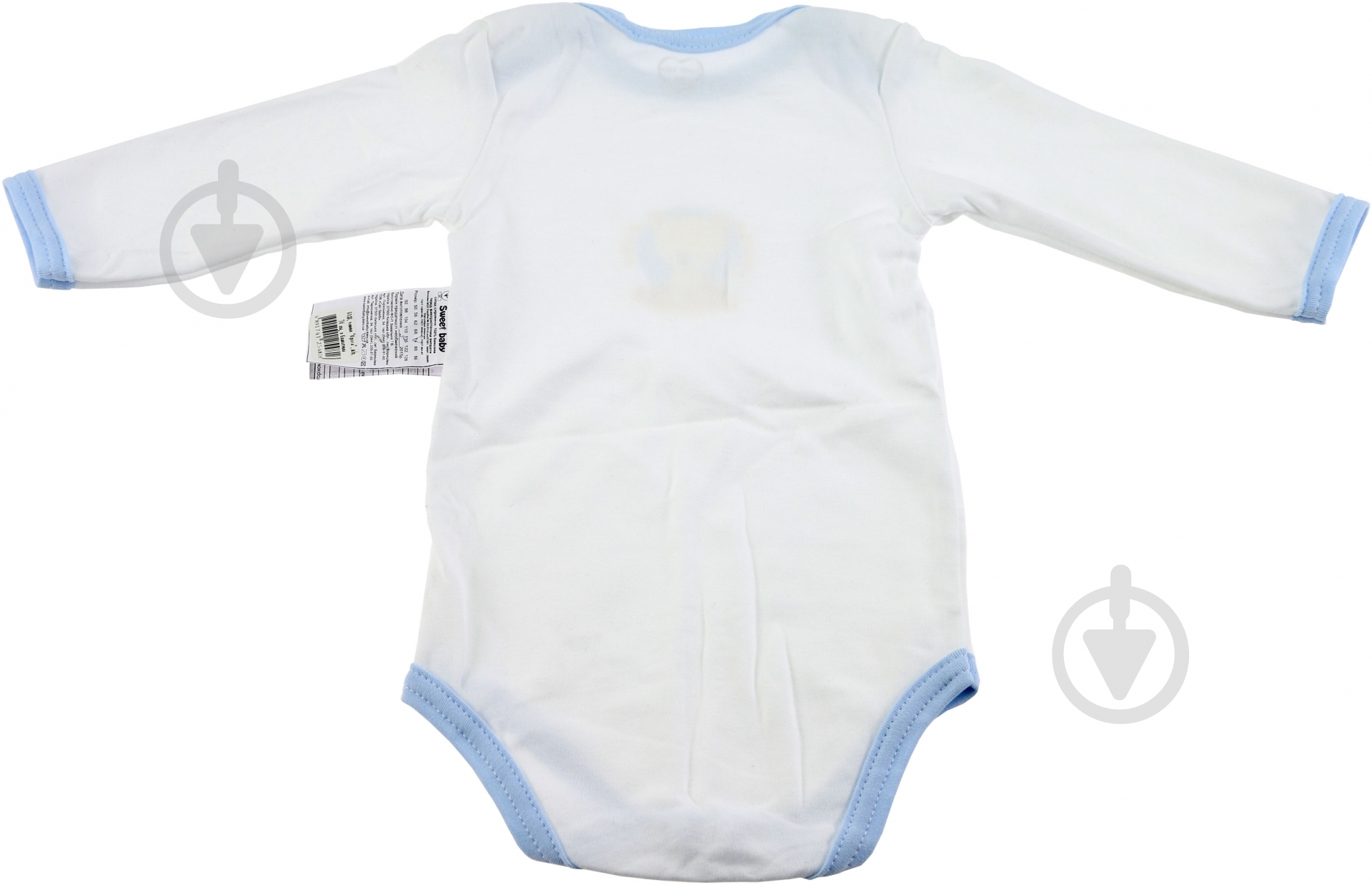 Боди Sweet baby Кроха лодочка р.62 белый с рисунком 012.548.1р - фото 1