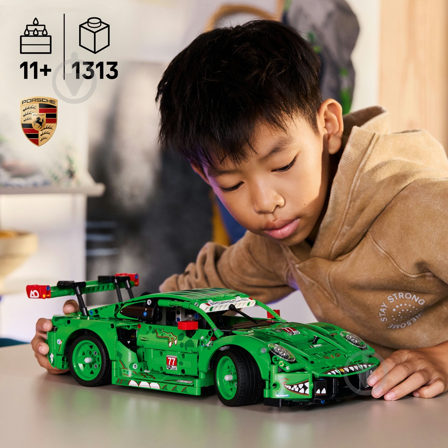 ᐉ Конструктор LEGO Technic Автомобіль Porsche 911 GT3 R REXY AO
