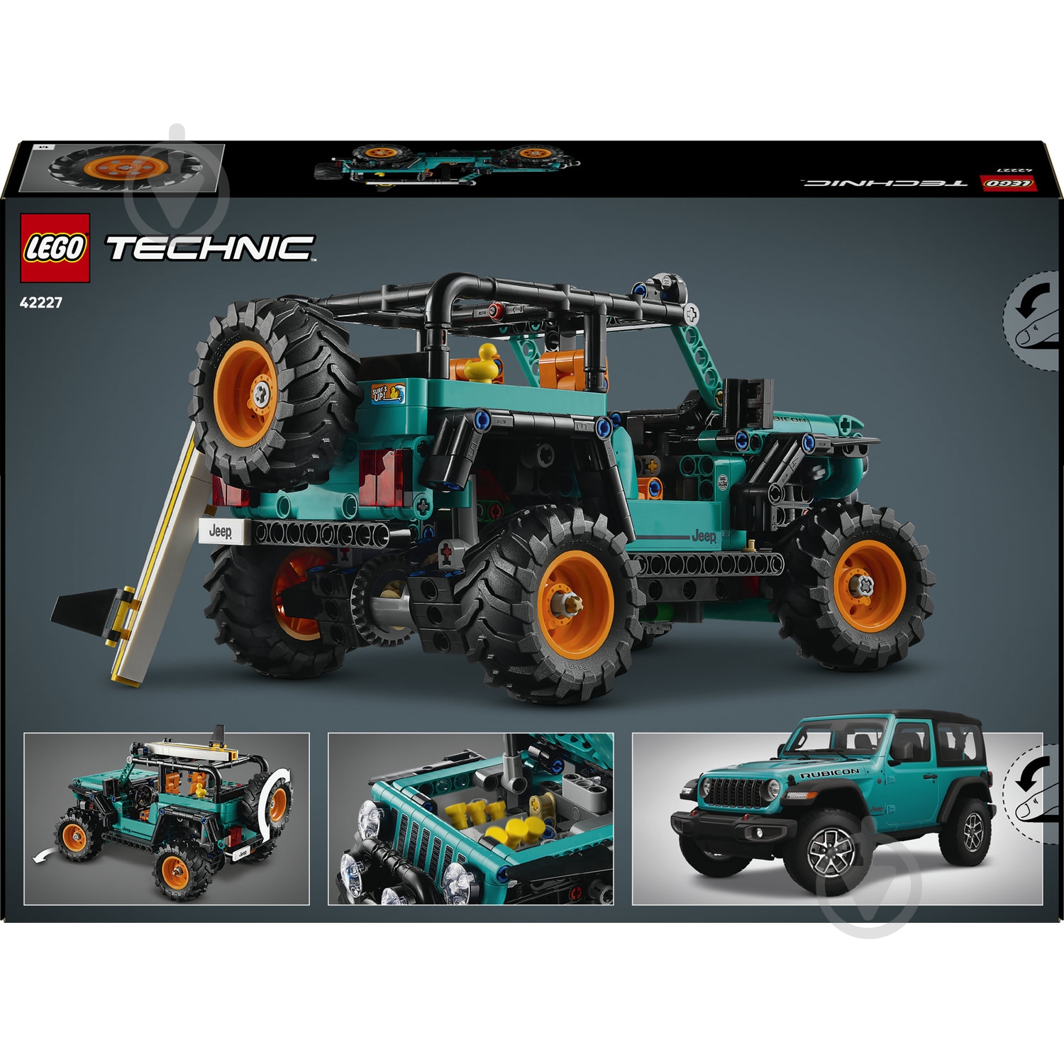 ᐉ Конструктор LEGO Technic Внедорожник Jeep® Wrangler Rubicon