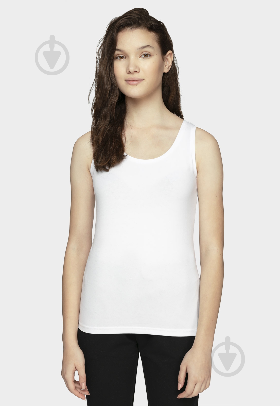 Майка 4F NOSD4-TSD306-10S р.XS белый - фото 3