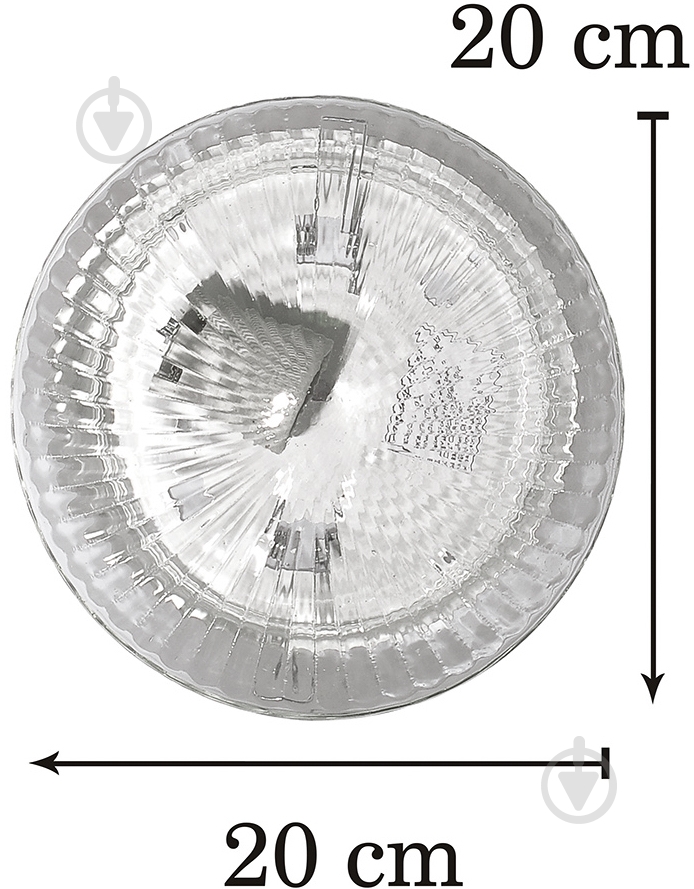 Светильник настенный Vesta Light НББ 1x60 Вт E27 белый 16010 - фото 3