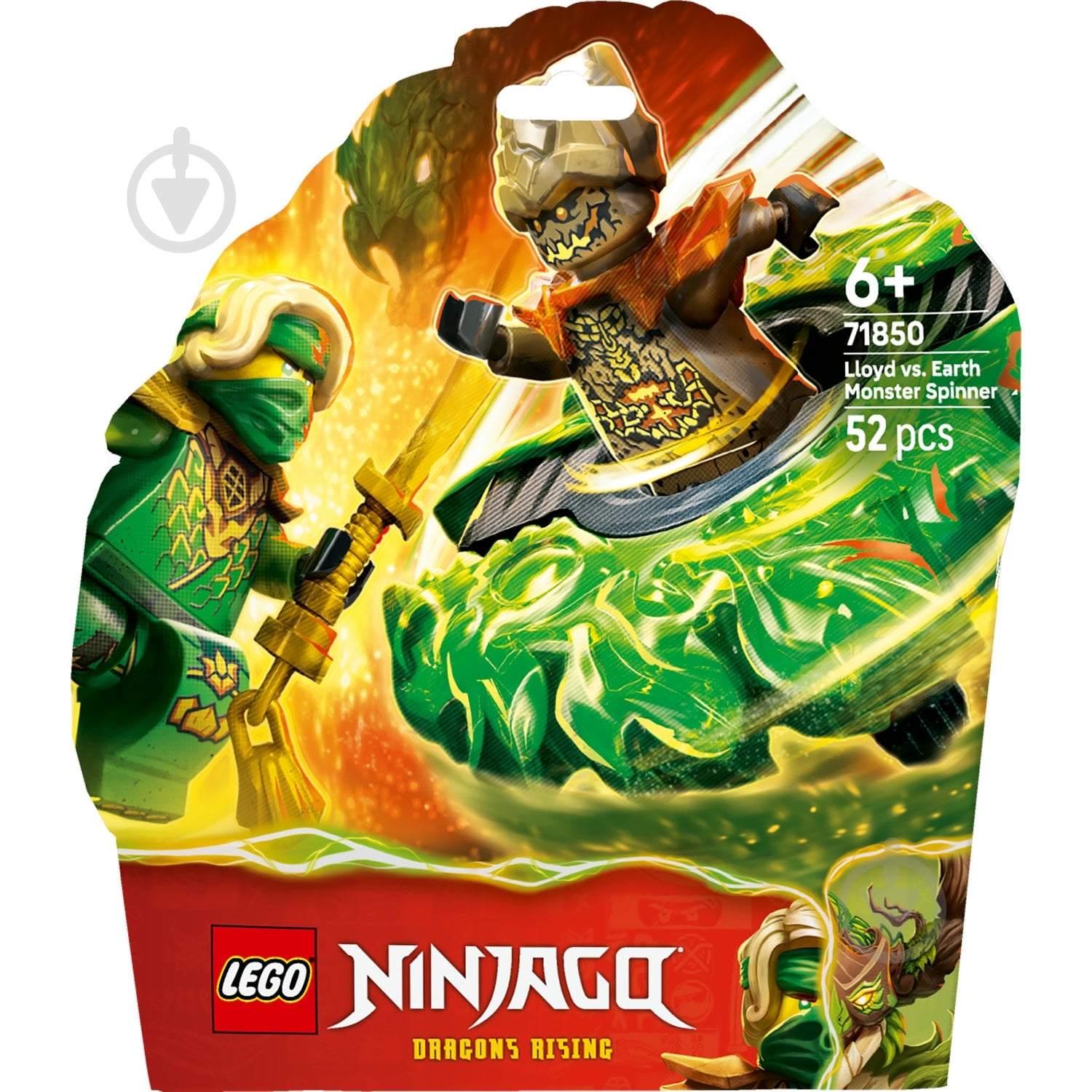 Конструктор LEGO NINJAGO Ллойд против спинера земельного монстра 71850 - фото 1