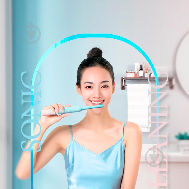 Електрична зубна щітка Xiaomi ENCHEN Mint5 Sonik Blue - фото 11