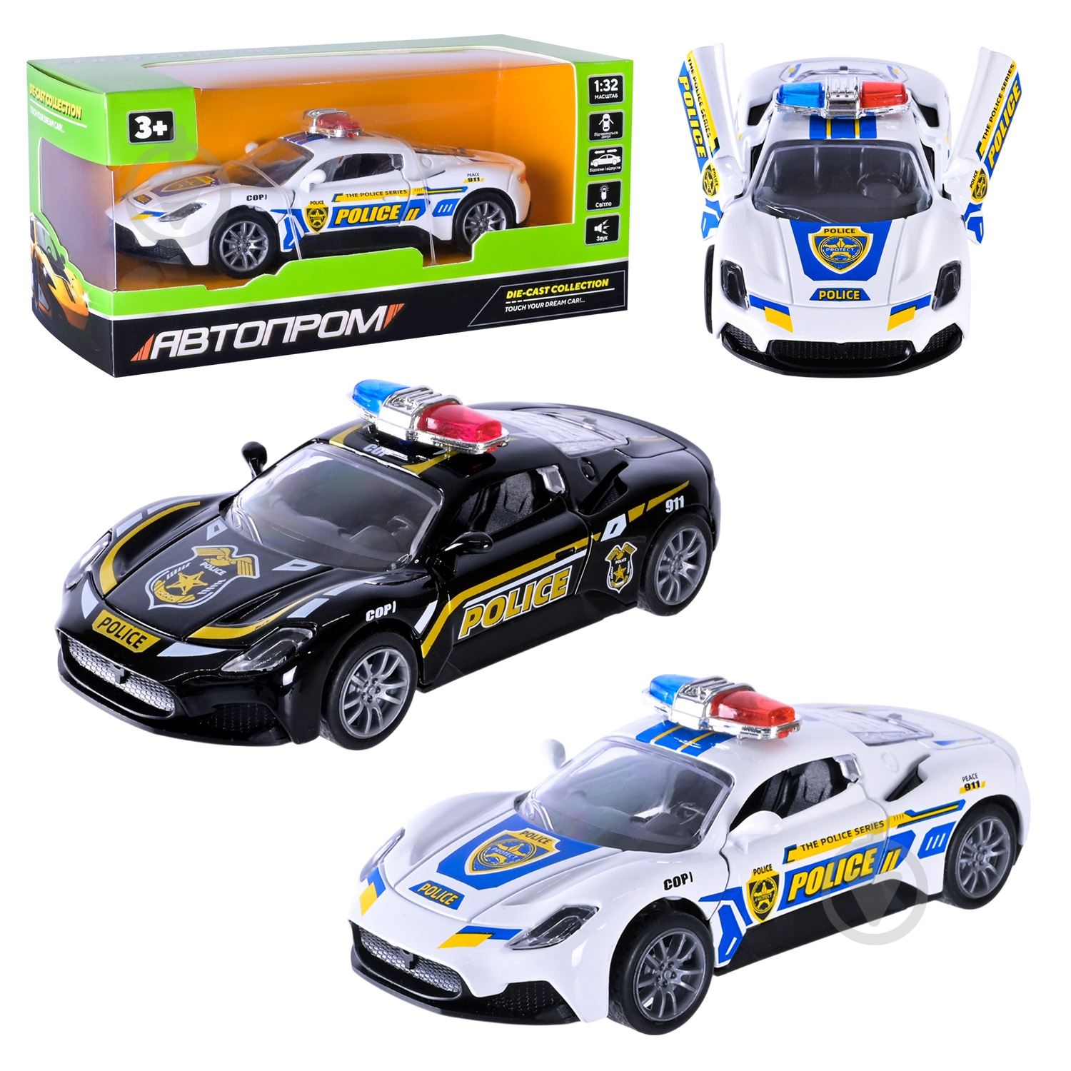 Машинка Автопром 1:32 AP74204 - фото 1 Машинка Автопром 1:32 AP74204 - фото 1