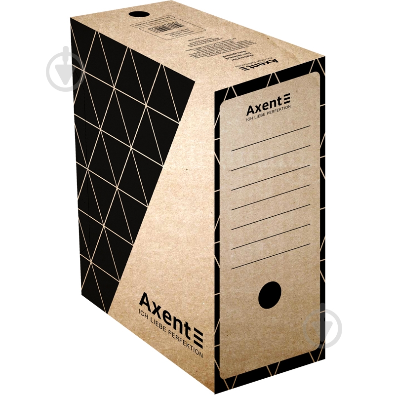Папка-бокс 350х255х150 мм Axent 1733-00-A - фото 1