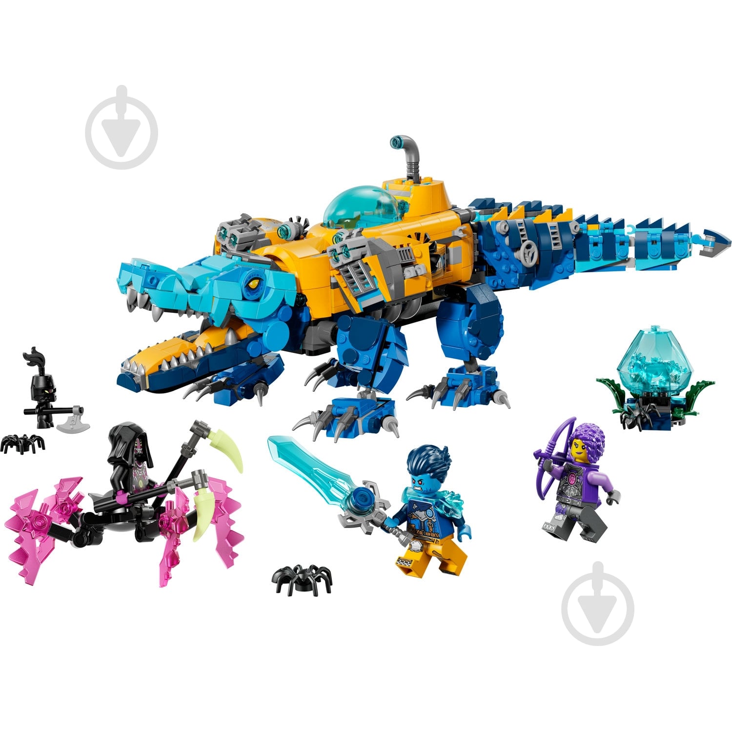 ᐉ Конструктор LEGO DREAMZzz Підводний човен-крокодил 71512
