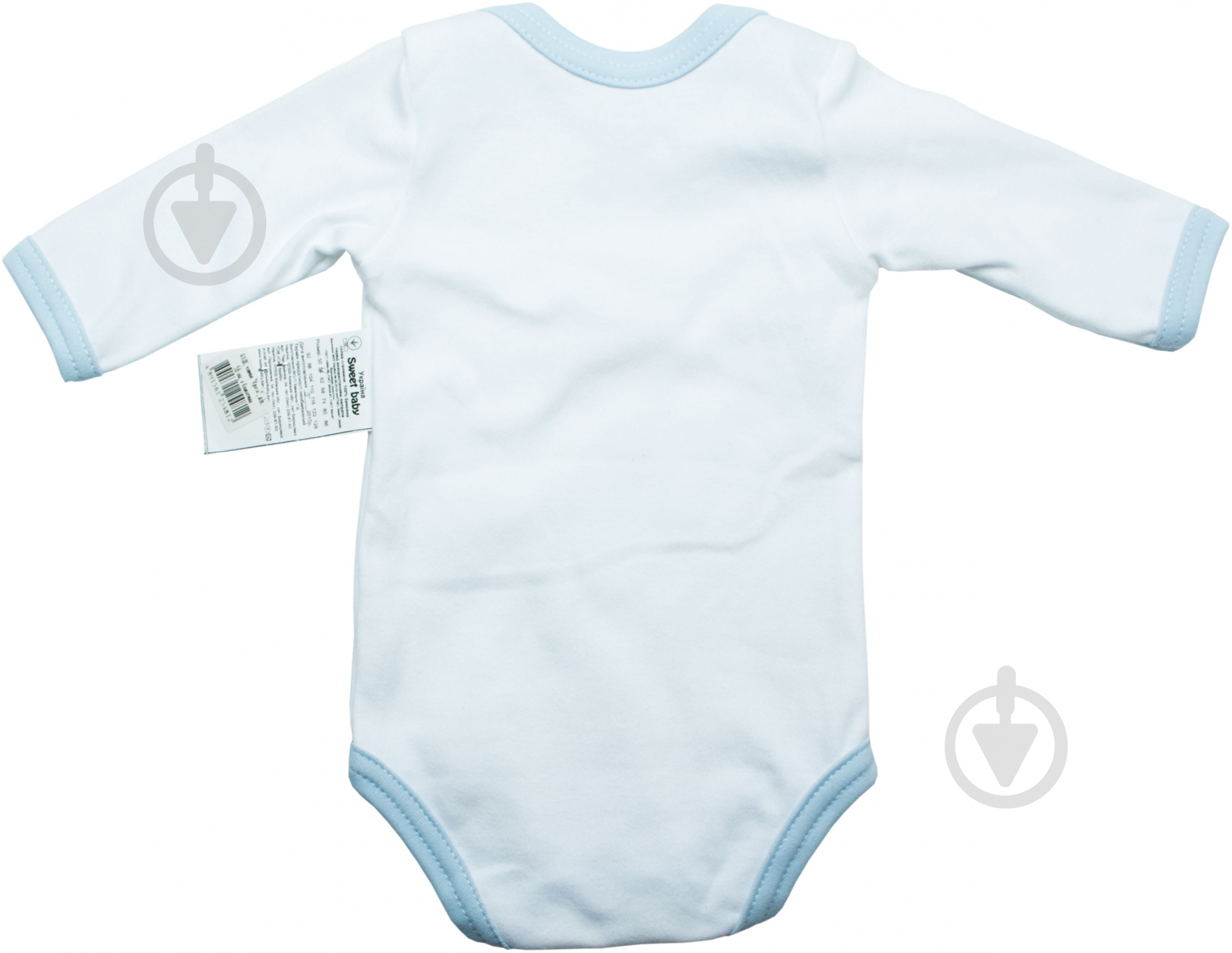 Боди Sweet baby Кроха лодочка р.56 белый с рисунком 012.548.1б - фото 2