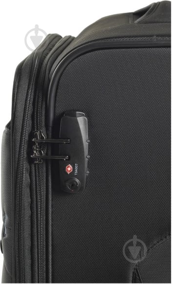 Чемодан Rock Deluxe-Lite (S) 30 л черный TR-0161-BL-S - фото 4