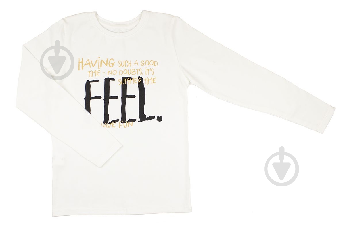 Реглан для девочки Luna Kids р.140 молочный - фото 1 Реглан для девочки Luna Kids р.140 молочный - фото 1