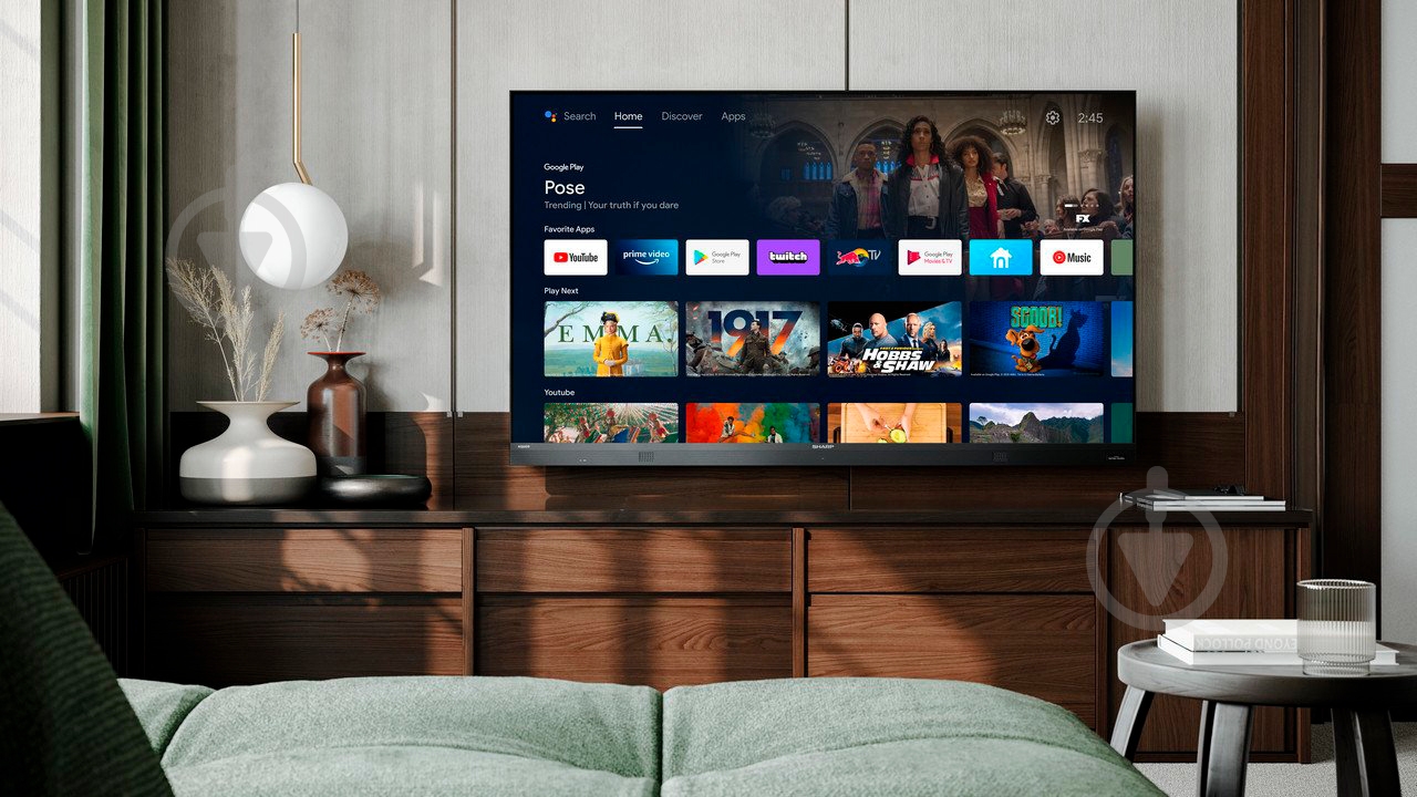 Телевизор Sharp 4T-C55EQ3EM2AG - фото 8