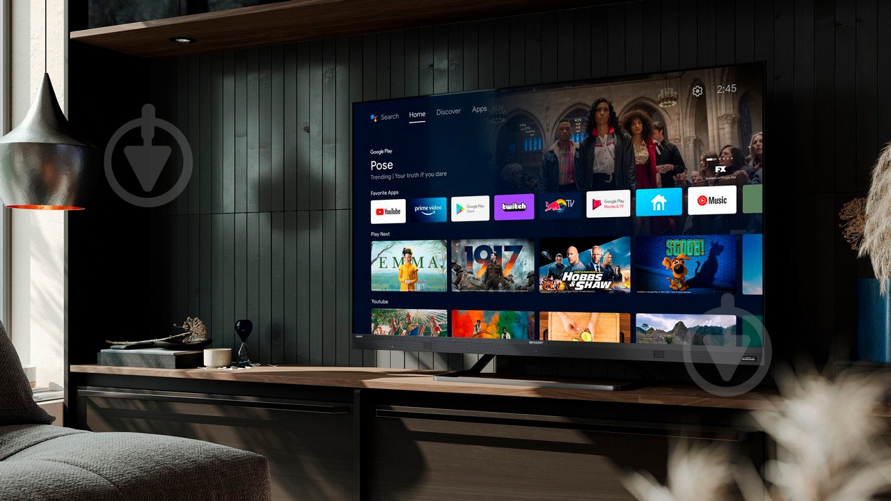 Телевизор Sharp 4T-C55EQ3EM2AG - фото 7