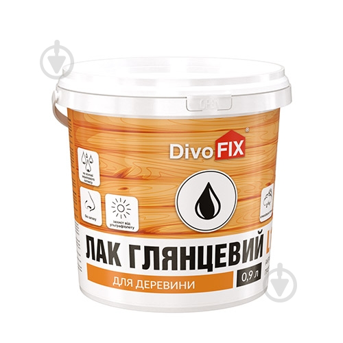 Лак по древесине Elite Construction глянец 0,9 л - фото 1
