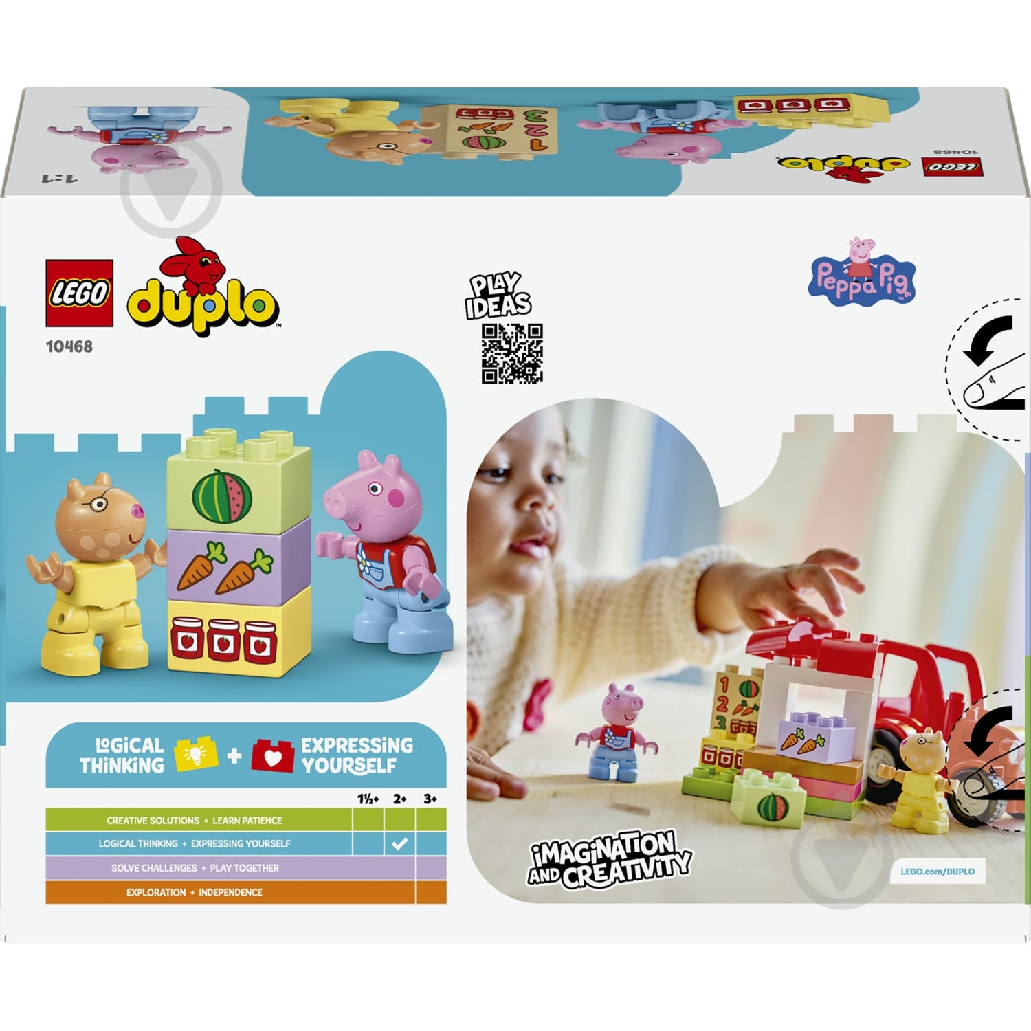 Конструктор LEGO DUPLO Трактор и рынок 10468 - фото 2
