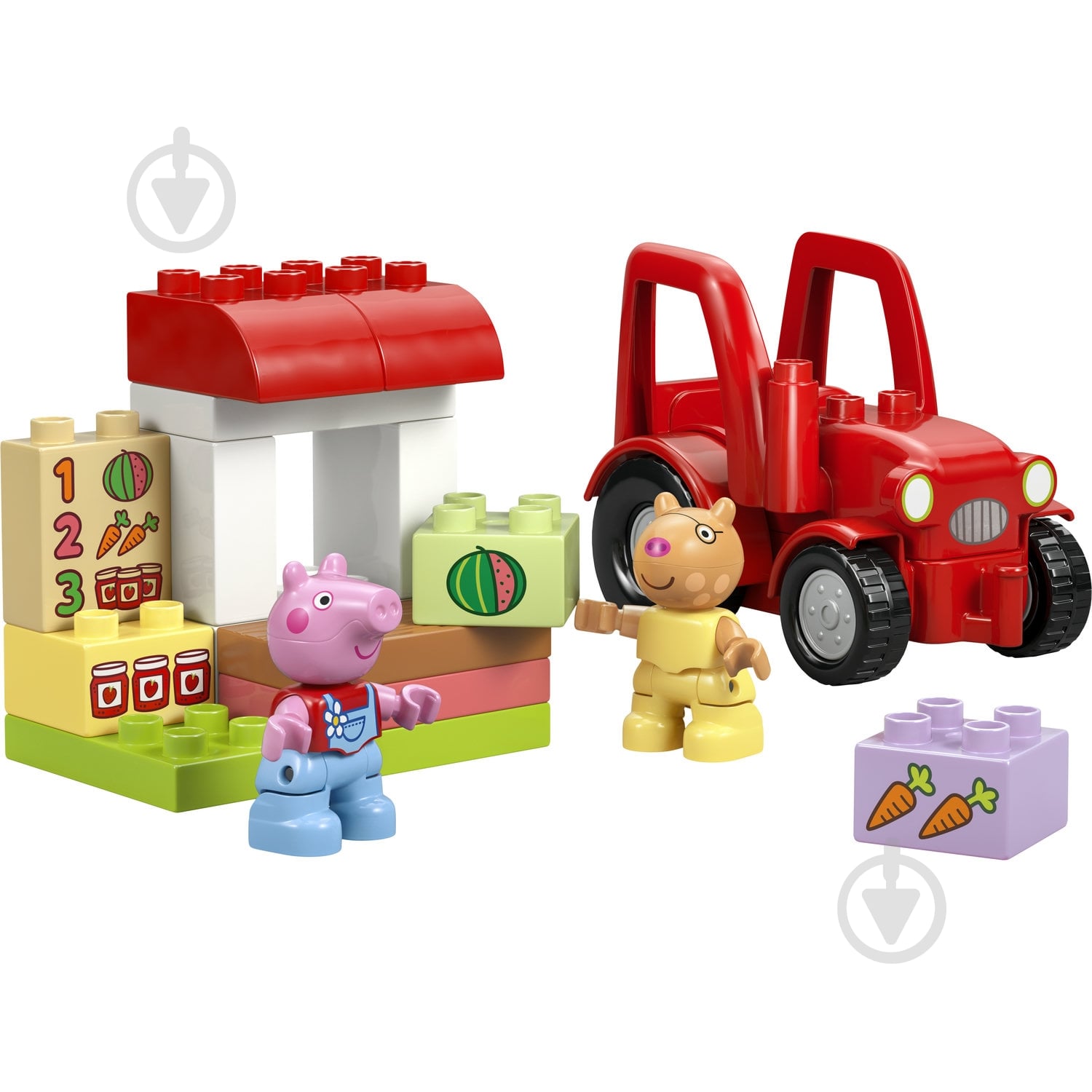 Конструктор LEGO DUPLO Трактор и рынок 10468 - фото 3